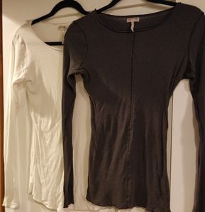 Pair of Free People Shirts